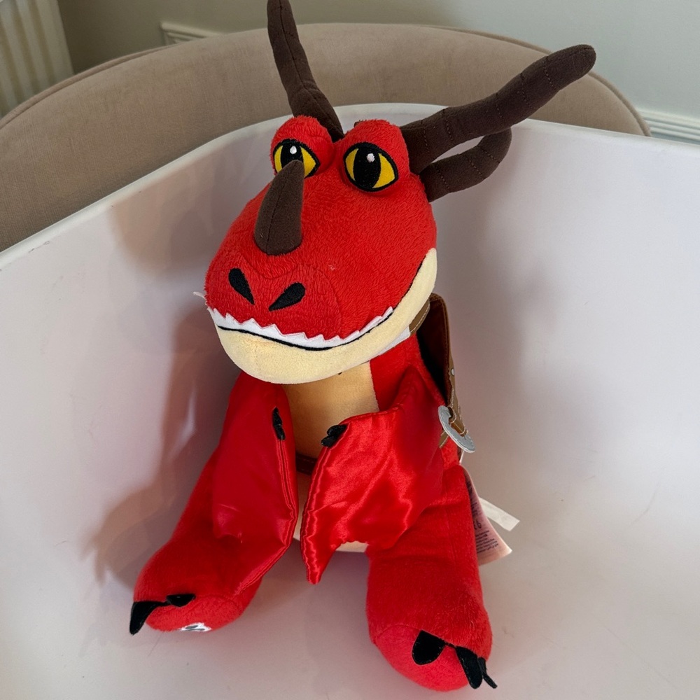 Build a Bear how to train your dragon hookfang